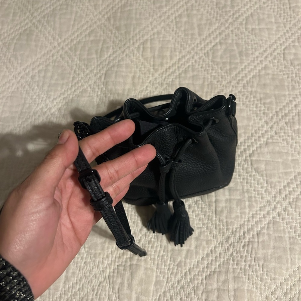 Rebecca Minkoff Black Leather Crossbody Bag